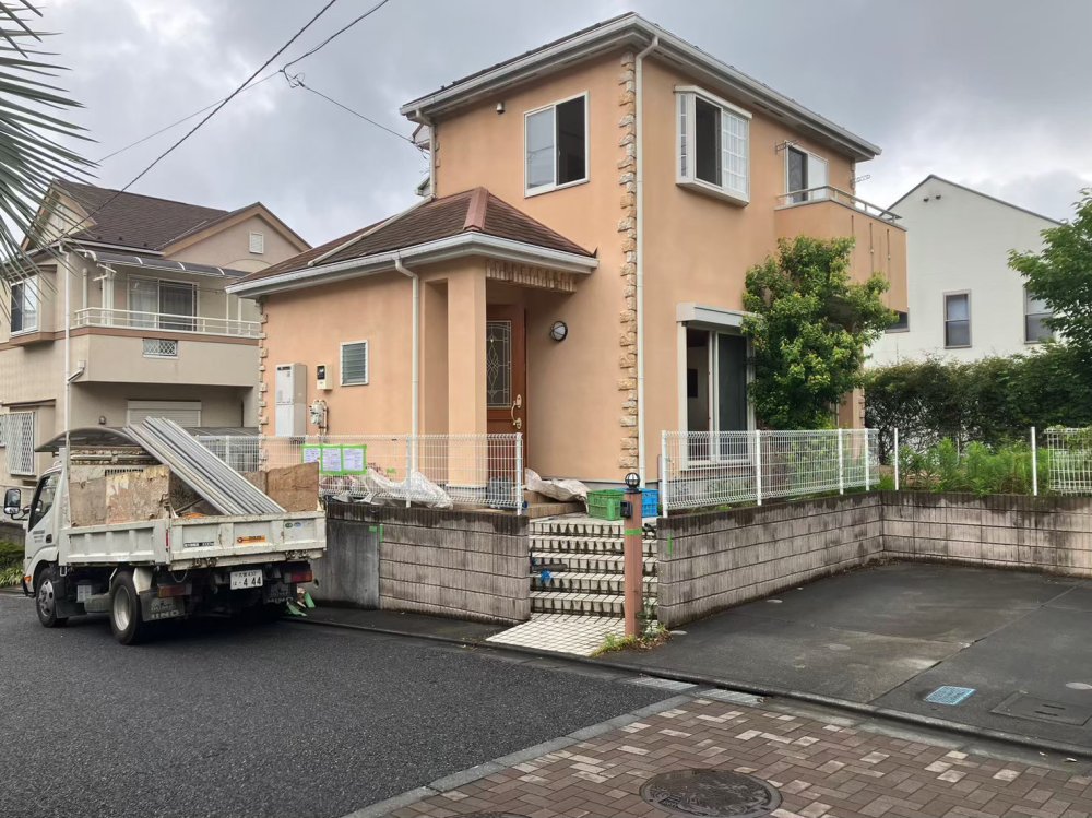 東京都八王子市柚木 木造二階建て解体工事 施行事例