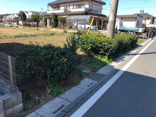 埼玉県川越市藤間の庭解体工事 施工事例解体工事着工前の庭の様子