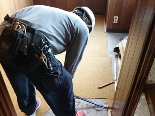 大宮区三橋 木造住宅解体内装の解体工事