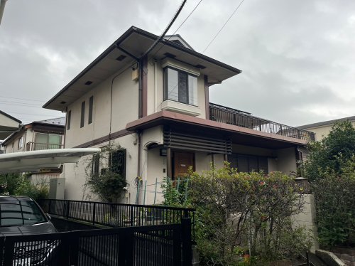 東京都三鷹市中原 鉄筋コンクリート解体工事 施工事例鉄筋コンクリート造2階建の解体工事着工前