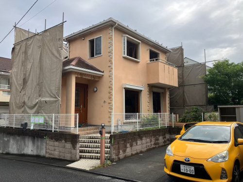 東京都八王子市柚木 木造二階建て解体工事 施行事例木造二階建の解体工事着工前の様子