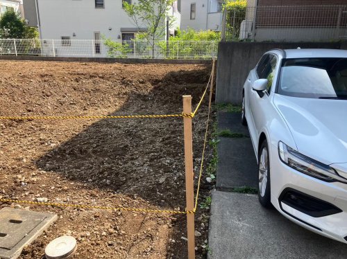 東京都八王子市柚木 木造二階建て解体工事 施行事例木造二階建の解体工事後の整地