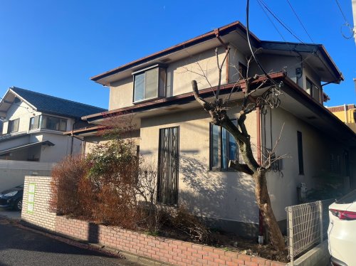 東京都練馬区石神井町 木造2階建解体工事 施行事例木造2階建の解体工事着工前の様子