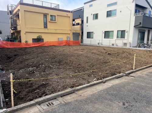 東京都練馬区石神井町 木造2階建解体工事 施行事例木造2階建の解体工事後の整地