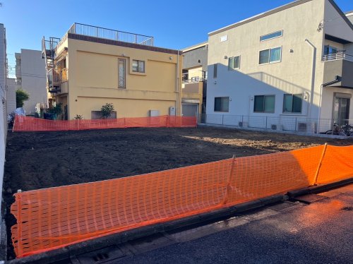 東京都練馬区石神井町 木造2階建解体工事 施行事例木造2階建の解体工事後の整地