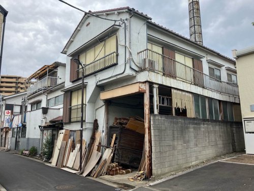東京都墨田区立花 木造二階建て解体工事 施工事例木造二階建て解体工事前の様子