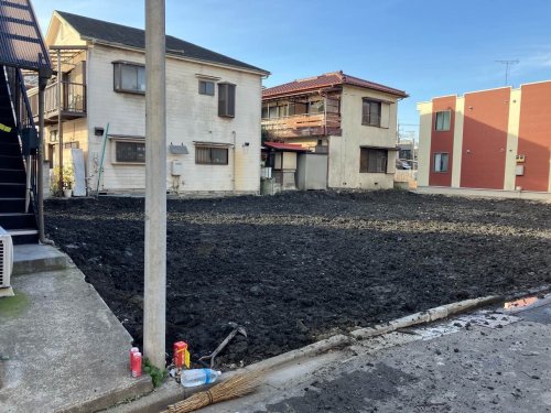 東京都墨田区立花 木造二階建て解体工事 施工事例木造二階建て解体工事後の整地