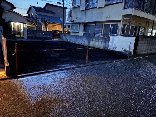 神奈川県大和市上草柳 木造住宅二階建て解体工事 施工事例木造住宅二階建て解体工事後の整地