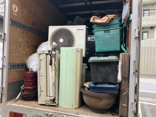 東京都目黒区下目黒 残置物撤去工事 施工事例残置物撤去工事