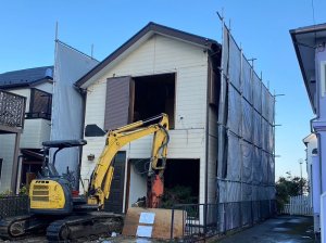 東京都町田市小川 木造住宅二階建て解体工事 施行事例